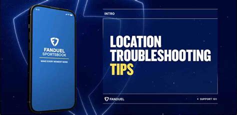 fanduel not verifying location|Geolocation Issues on FanDuel .